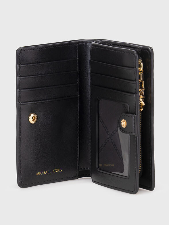 Black leather wallet - 3