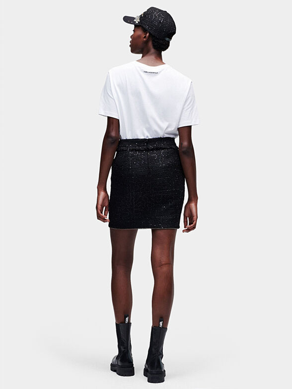 Sparkle Boucle Skirt - 2