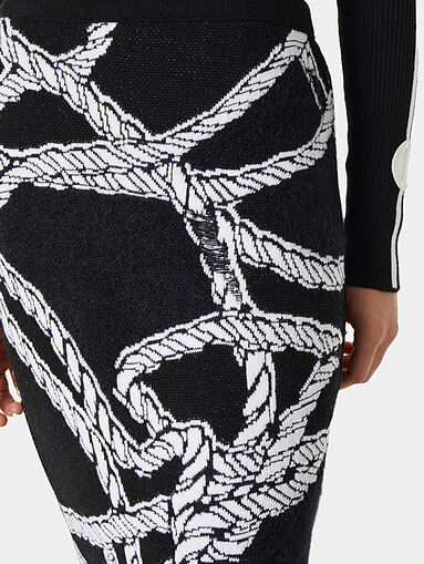 Knitted midi skirt - 3