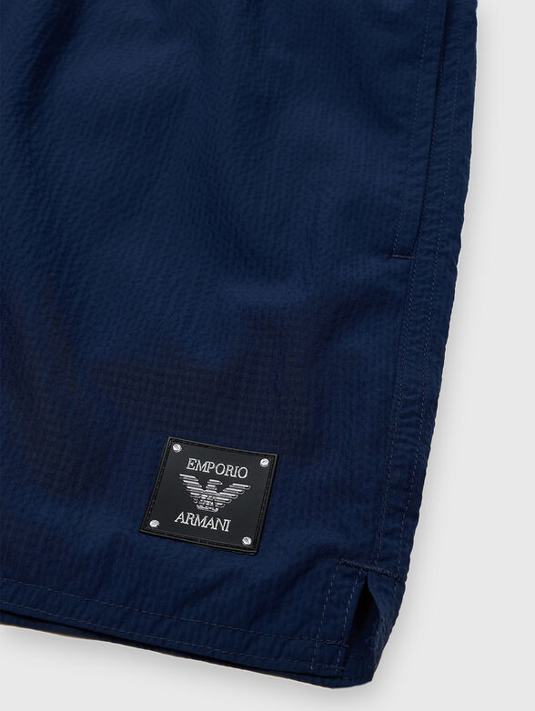 Beach shorts with logo detail - 4