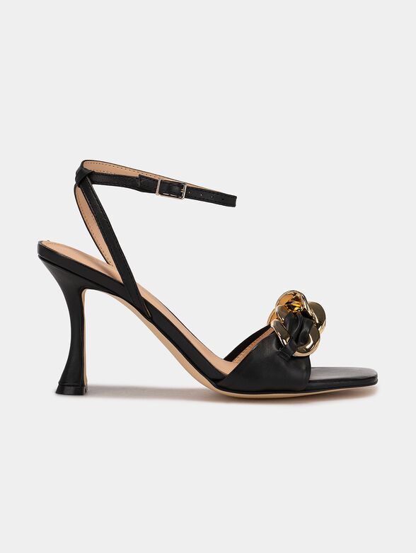 HEATON sandals with golden accents - 1