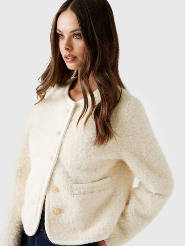 IVANA jacket in soft texture - 5