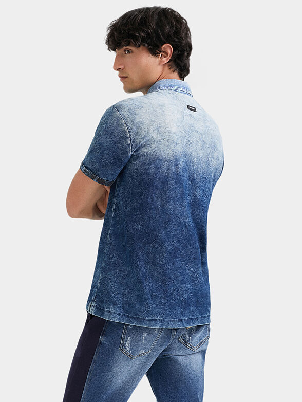 FEID Polo-shirt with with an overflowing effect - 2