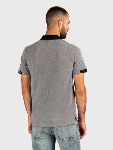 Short sleeved cotton polo shirt - 3