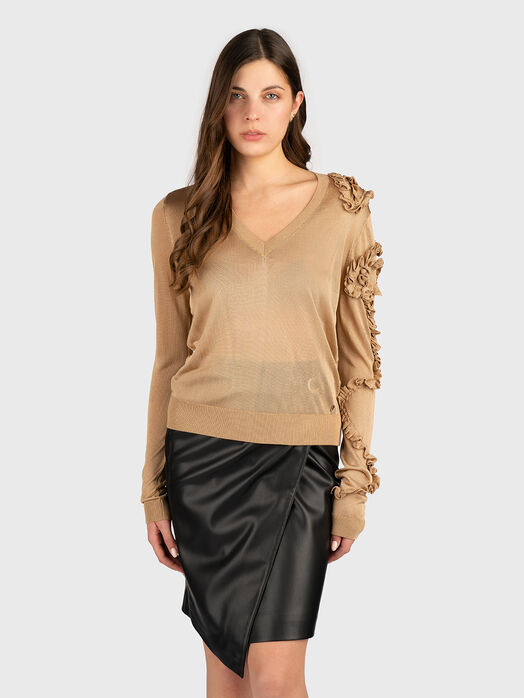 V-neck sweater