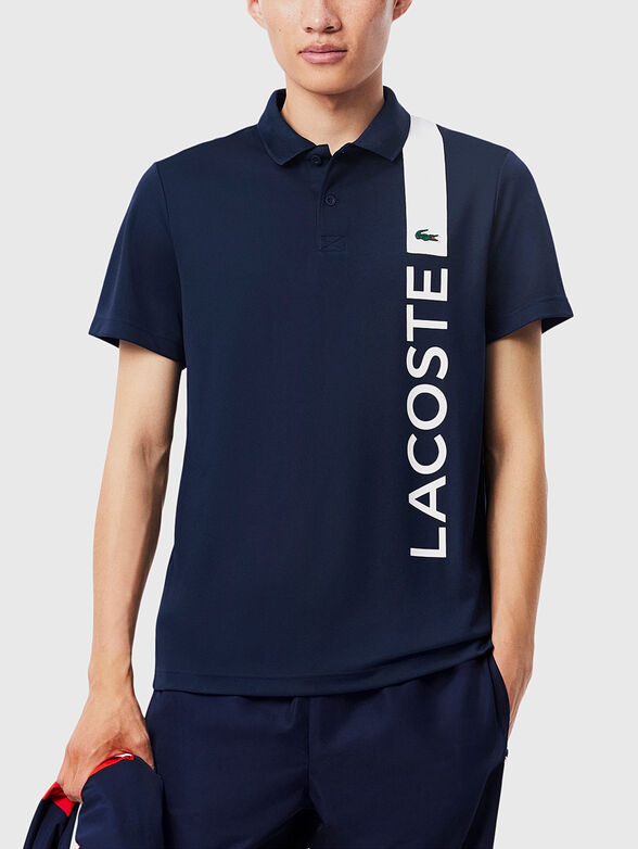 Tennis polo shirt with contrasting details - 1