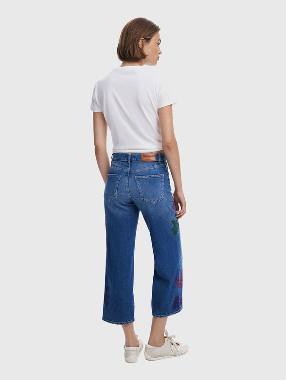 Jeans with embroidery  - 2