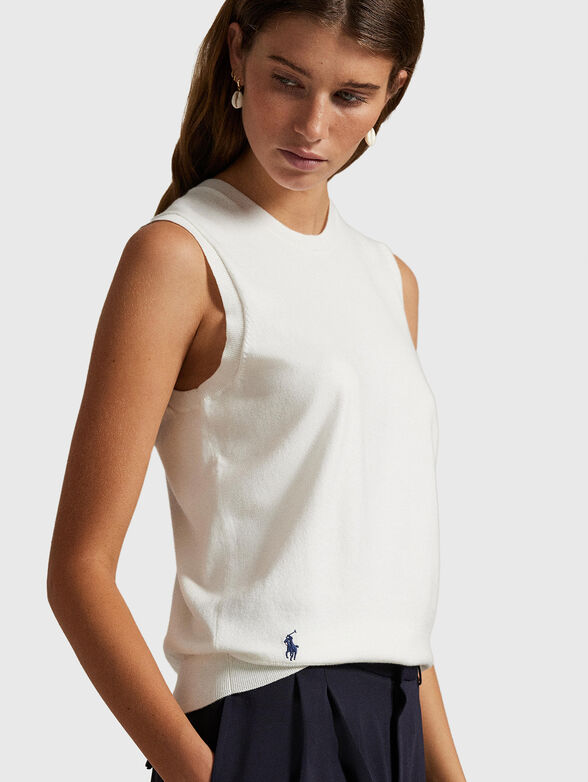 Sleeveless sweater - 4