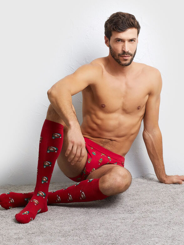 Комплект слипове с чорапи HELLO XMAS - 1