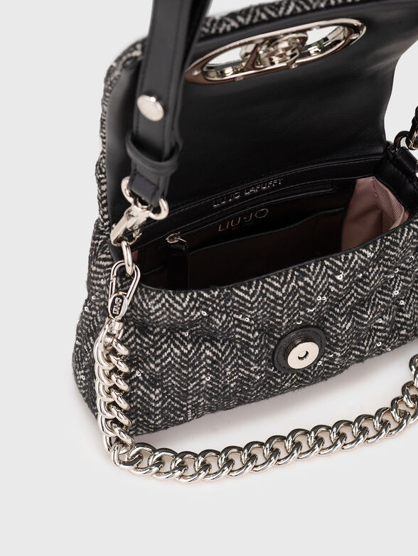 Small crossbody bag with sequins - 6