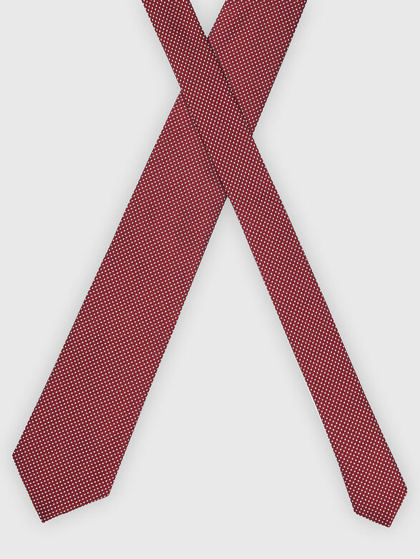 Tie of silk and jacquard - 2