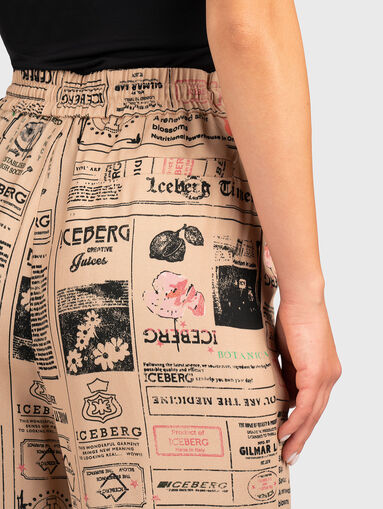 Trousers with elastic waist - 3