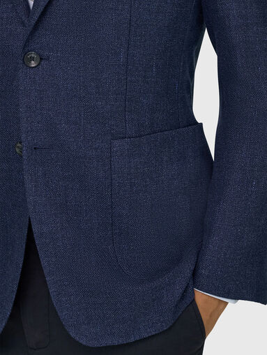 Blue jacket - 4
