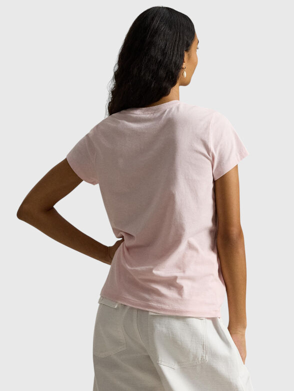 T-shirt with embroidered logo - 3