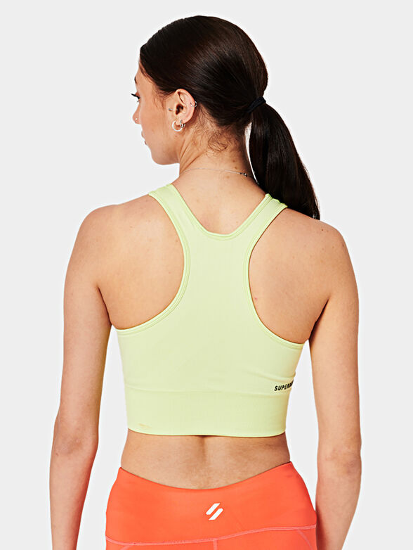 Sports top with logo accent - 2