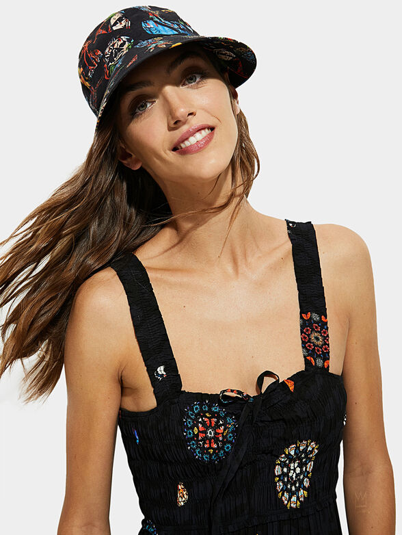 BOLONIA Jumpsuit with contrasting print - 4