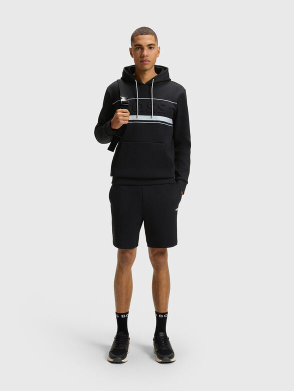 Cotton shorts with elastic waist - 4