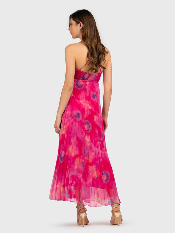 Maxi dress with floral print - 2