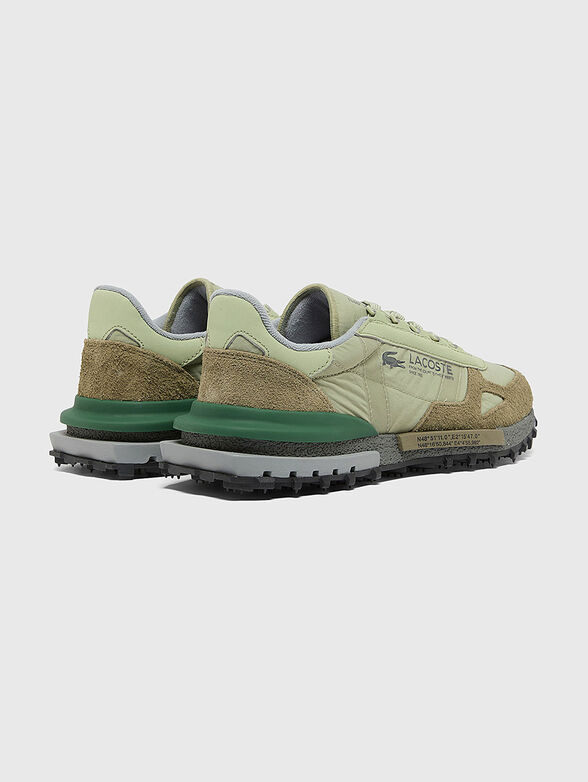 Sports shoes with suede details and logo - 3