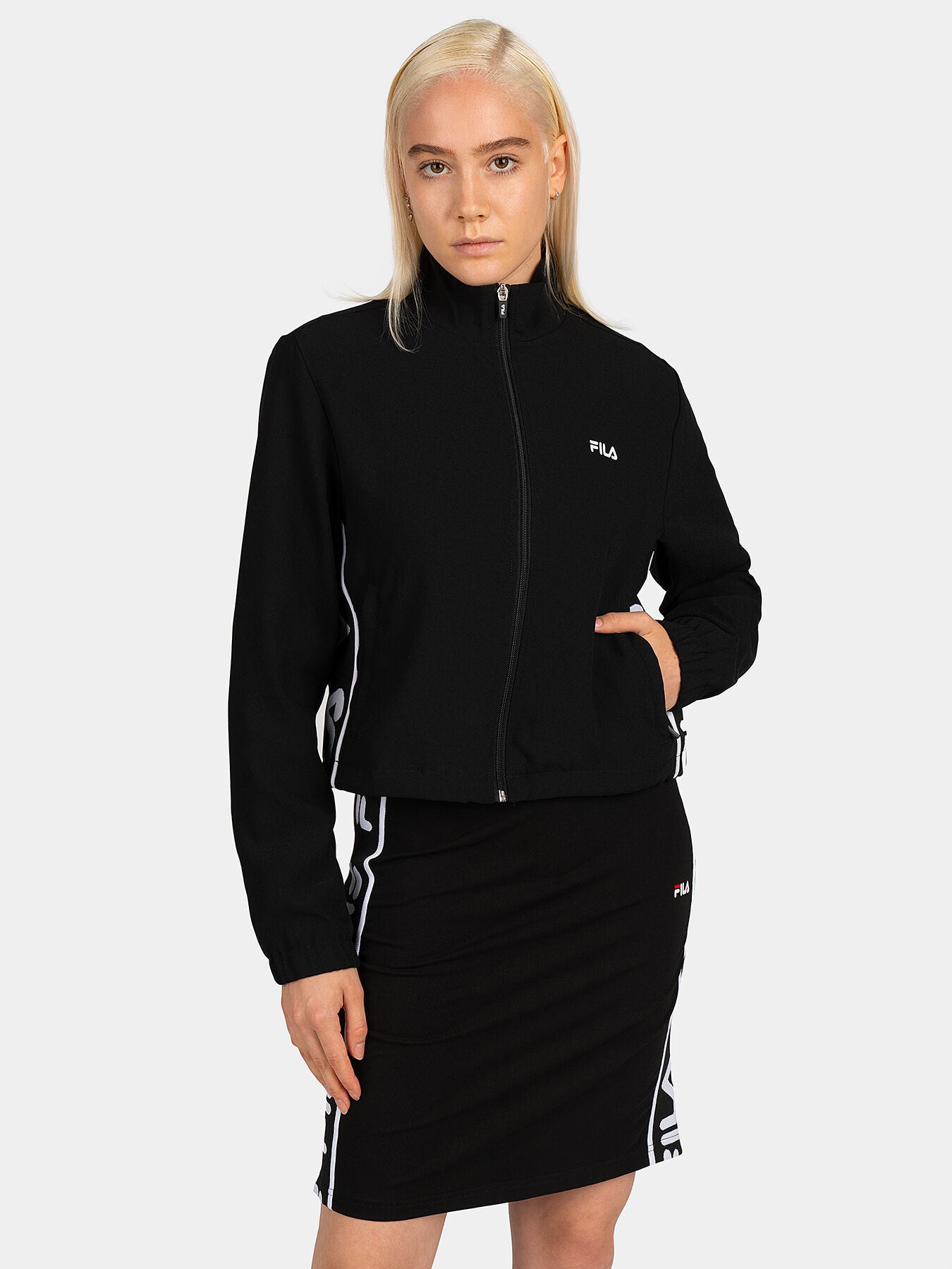 Fila tracksuit new arrivals womens black