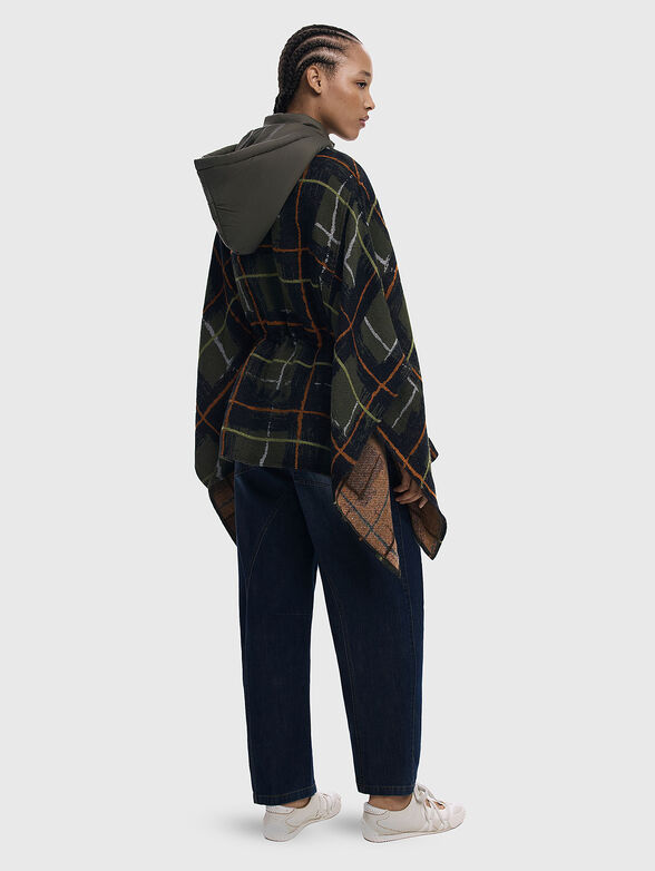 Hooded poncho - 3