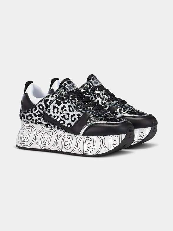WONDER Platform sneakers with leopard print - 2