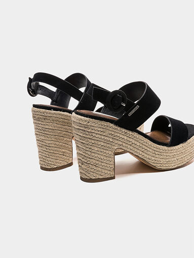 BLEAN SUE Suede sandals - 4
