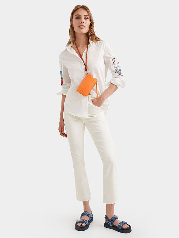 KIOTO shirt with patchwork - 2