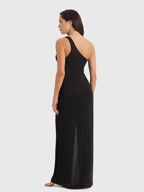 GLEAM long black beach dress - 2