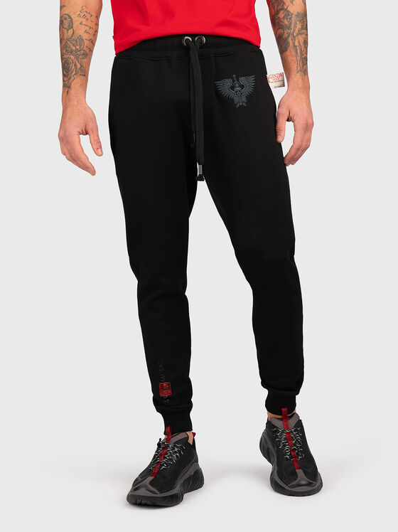 JS011 sports trousers with logo embroidery - 1