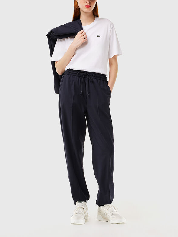 Logo detail  black T-shirt  - 2