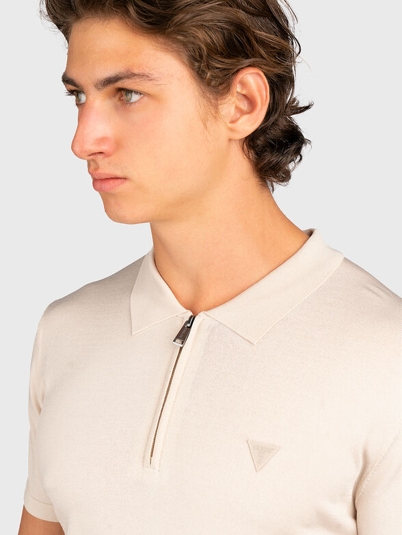 Black polo shirt - 4