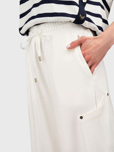 Navy blue sweatpants - 4