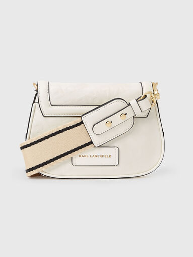 K/LETTERS black bag with logo accent - 3