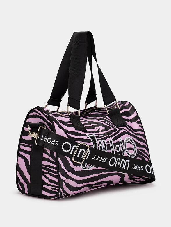 Sports bag with animal print - 5