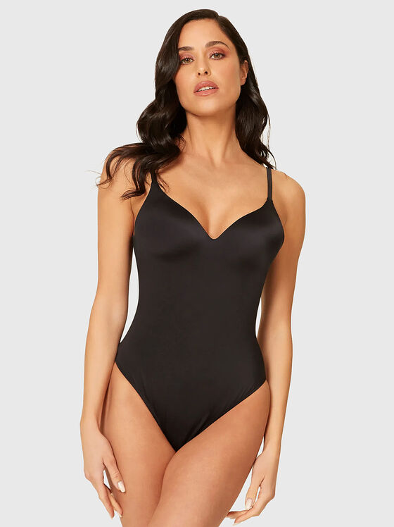 ESSENTIALS black one piece swimsuit - 1