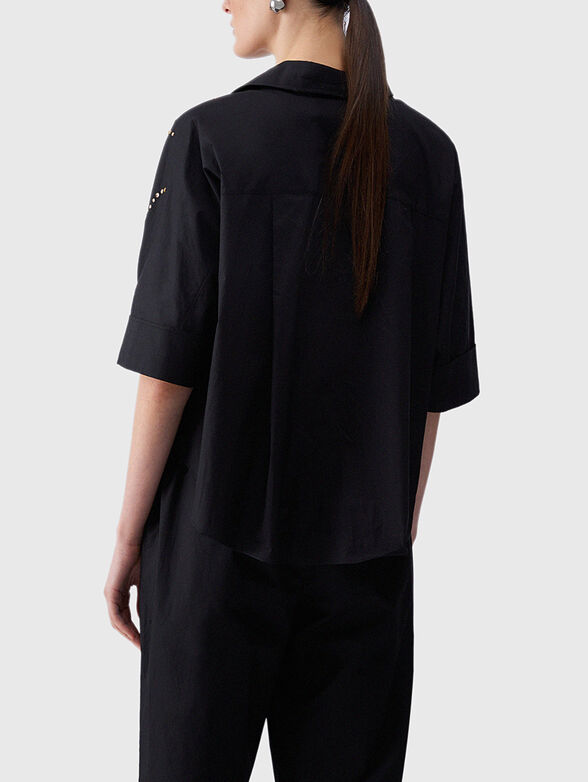 Short-sleeved cotton shirt - 3