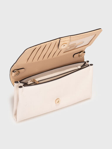 NOELLE II clutch with saffiano effect - 5