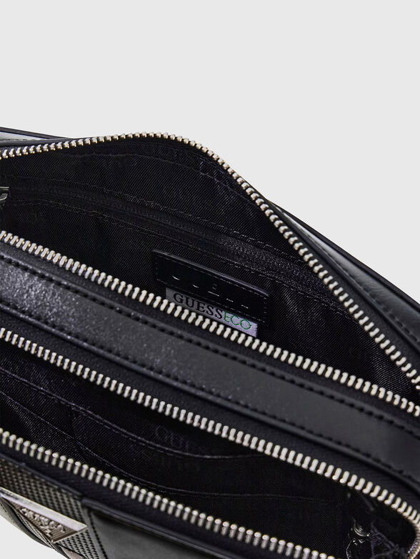 TORINO crossbody bag with a triangular logo - 4