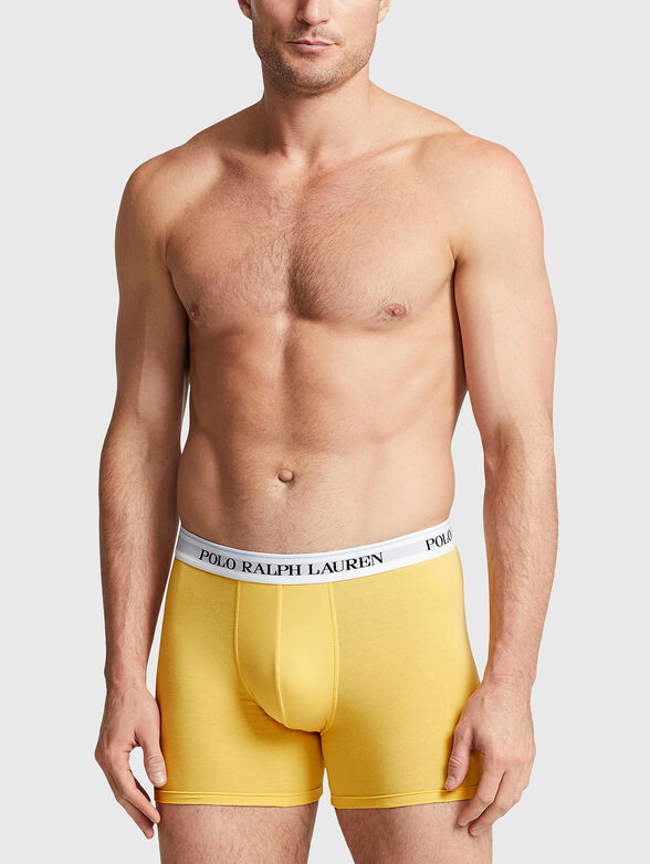 Set of three cotton blend boxer briefs - 2
