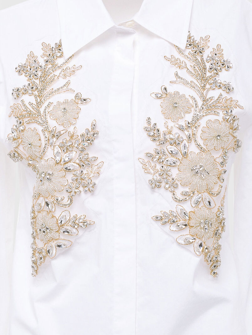 Long sleeved shirts with rhinestones - 3