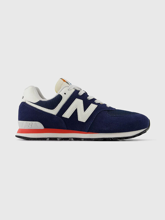 574 velour sports shoes - 1