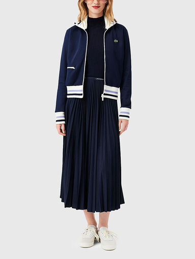 Midi pleated skirt - 5