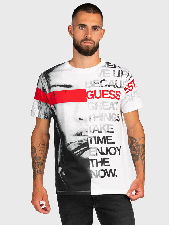 FACE GRAPHIC print T-shirt - 1