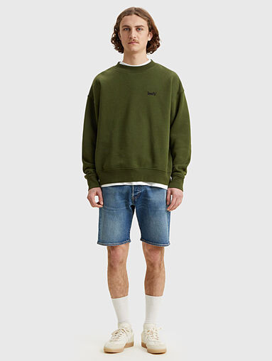 501&trade; blue denim shorts - 5