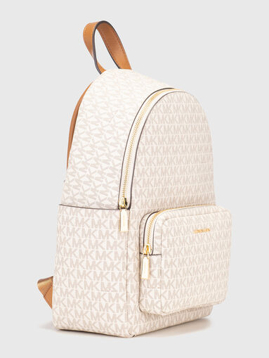 Backpack with gold details and logo - 3