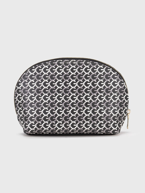 Make up bag with monogram print - 2