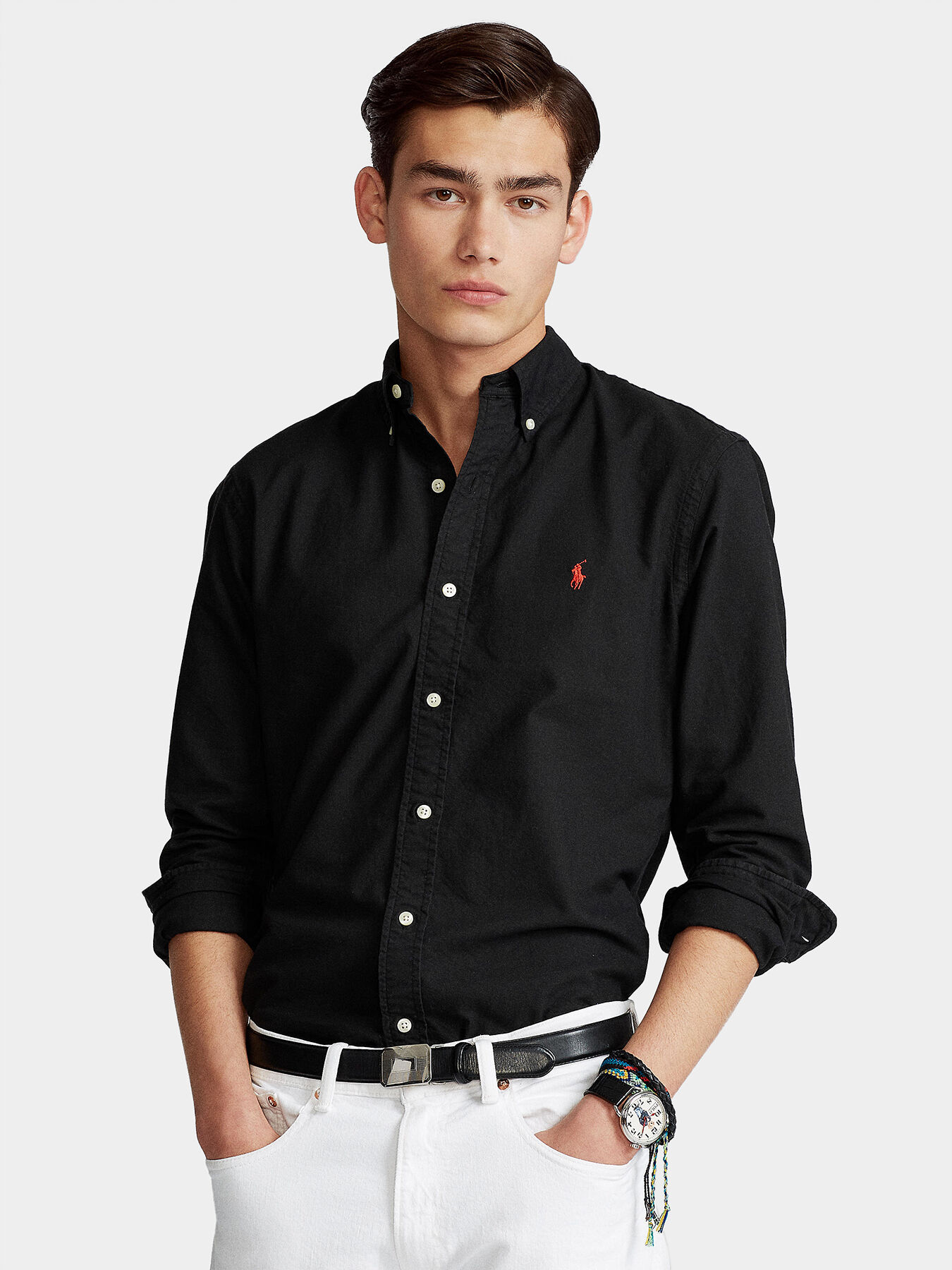Polo Ralph Lauren 710957782010 関税送料込 Men's Polo Ralph Lauren Double-Knit Mesh 1/4 Zip Pullover