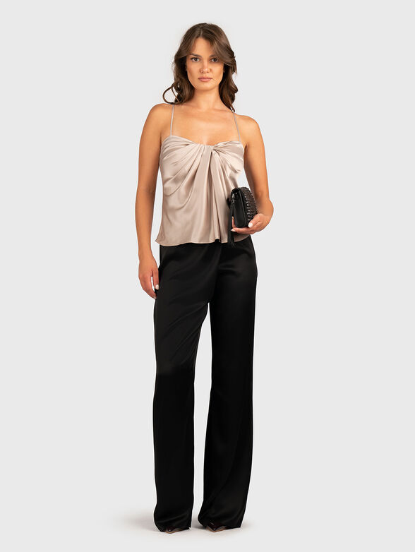 ARETHA top in satin - 2