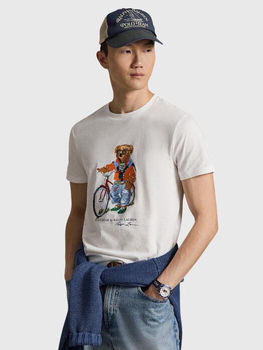 POLO BEAR Printed white t-shirt
